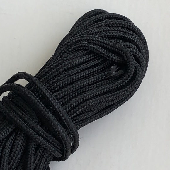 5/$10 9 YARDS 2MM Paracord Parachute Cord BLACK - Picture 1 of 4